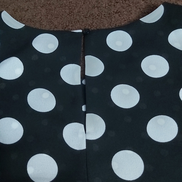 Ricki's Polka Dot Layered Sleeveless Top - Picture 4 of 6